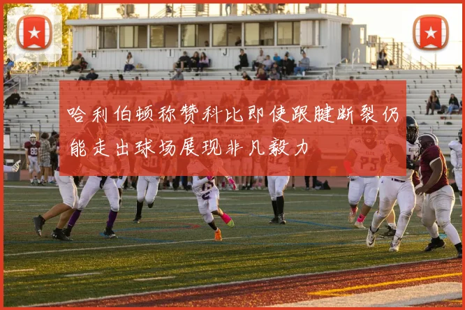 哈利伯顿称赞科比即使跟腱断裂仍能走出球场展现非凡毅力